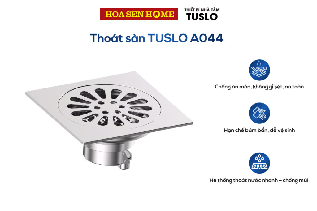 Phễu thoát sàn TUSLO A044