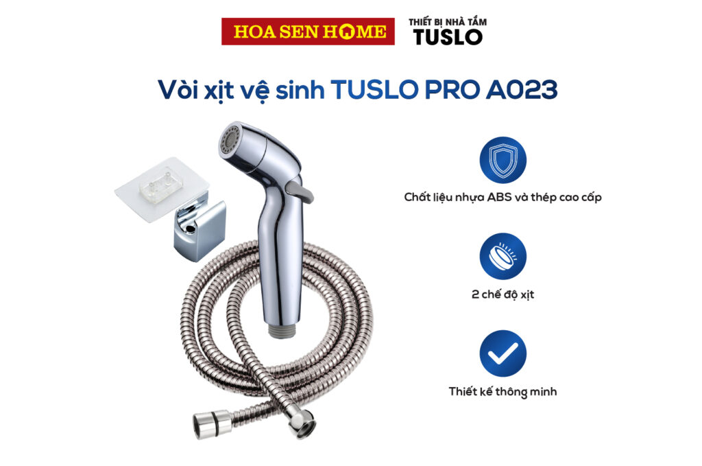 Vòi xịt vệ sinh TUSLO PRO A023