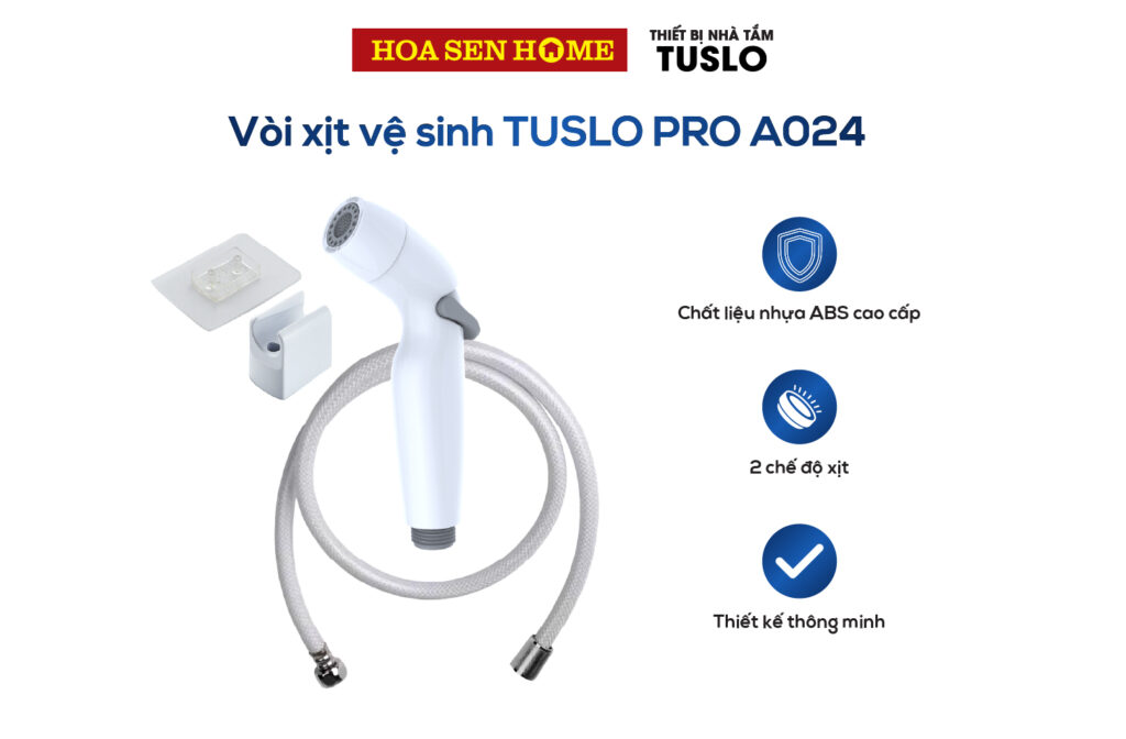 Vòi xịt vệ sinh TUSLO PRO A024
