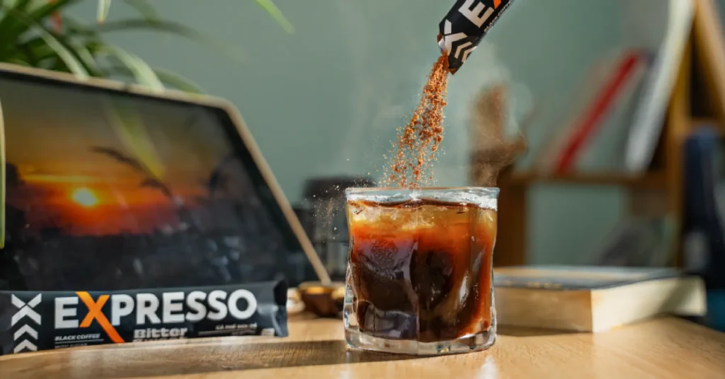 Expresso cà phê hòa tan đen đá Bitter Sweet
