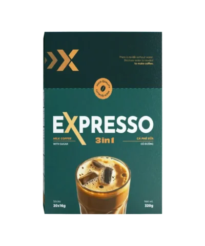 Cà phê Expresso hòa tan 3in1 (16g x 20 gói)