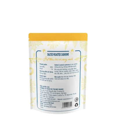 Alternative view of Hạt điều bóc vỏ rang muối - 250g