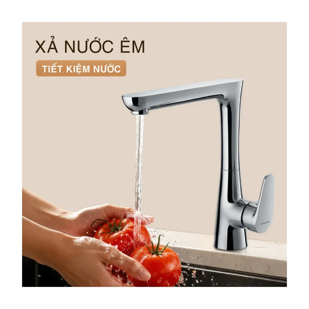 Vòi rửa chén LUSHINE K008
