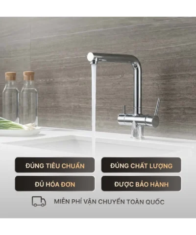 Alternative view of Vòi rửa chén nóng lạnh LUSHINE K010
