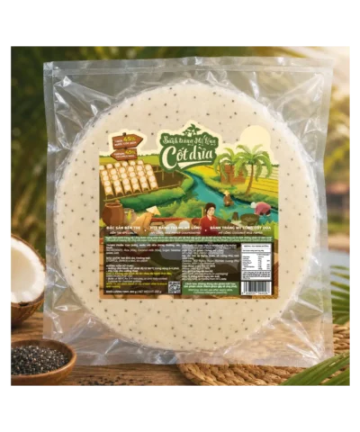 Bánh Tráng Mỹ Lồng Cốt Dừa Truyền Thống - 300g x3 Túi