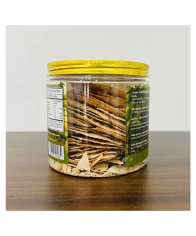 Alternative view of Bánh Tráng Mỹ Lồng Mini Nướng Sẵn Vị Cốt Dừa - Hũ 100g