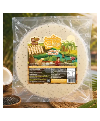 Alternative view of Bánh Tráng Mỹ Lồng Sữa Hột Gà Truyền Thống - Túi 300g
