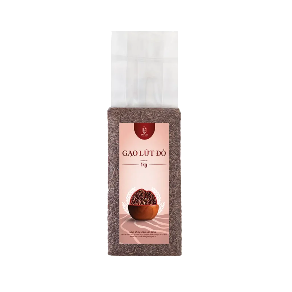 Gạo Lứt Đỏ Tâm Gạo 1kg (Túi)
