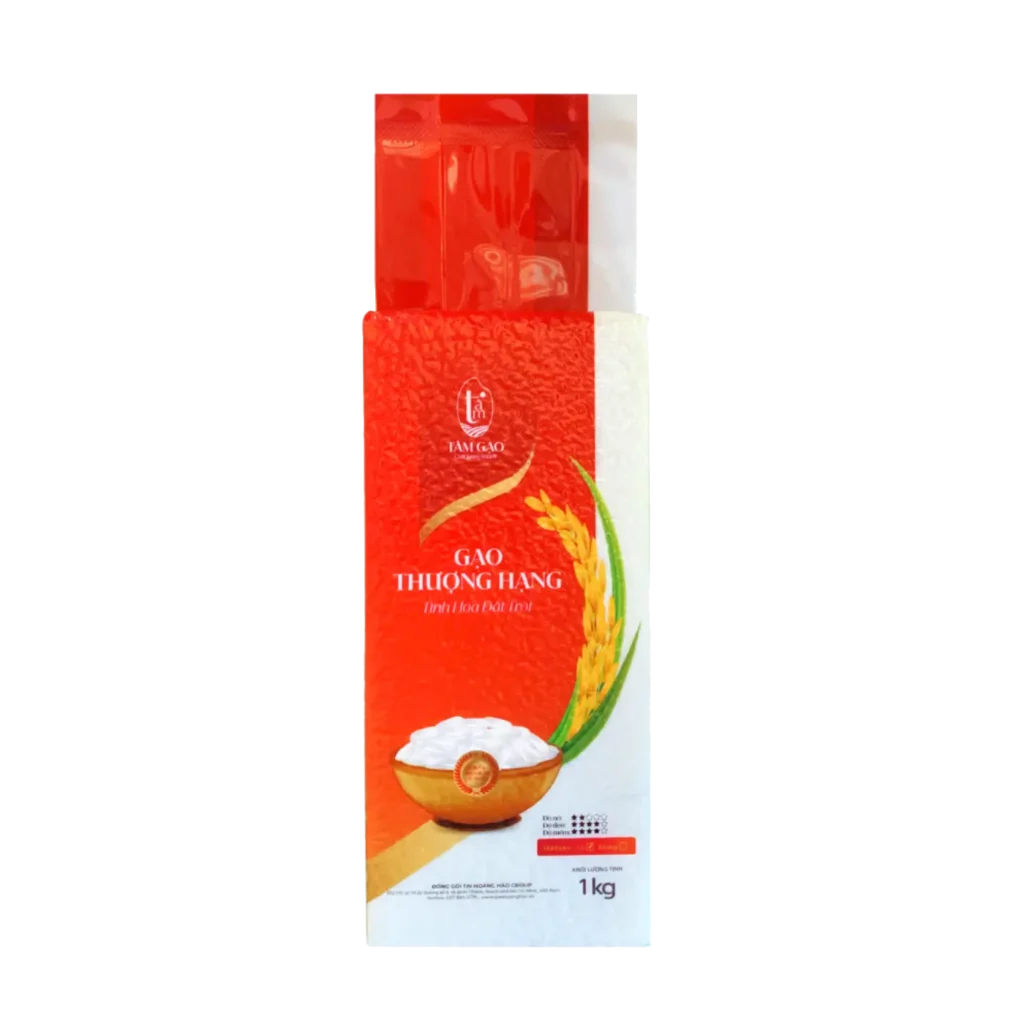 Gạo Thượng Hạng Tâm Gạo 1kg