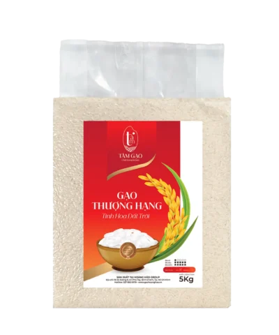 Gạo Thượng Hạng Tâm Gạo – Túi 5kg