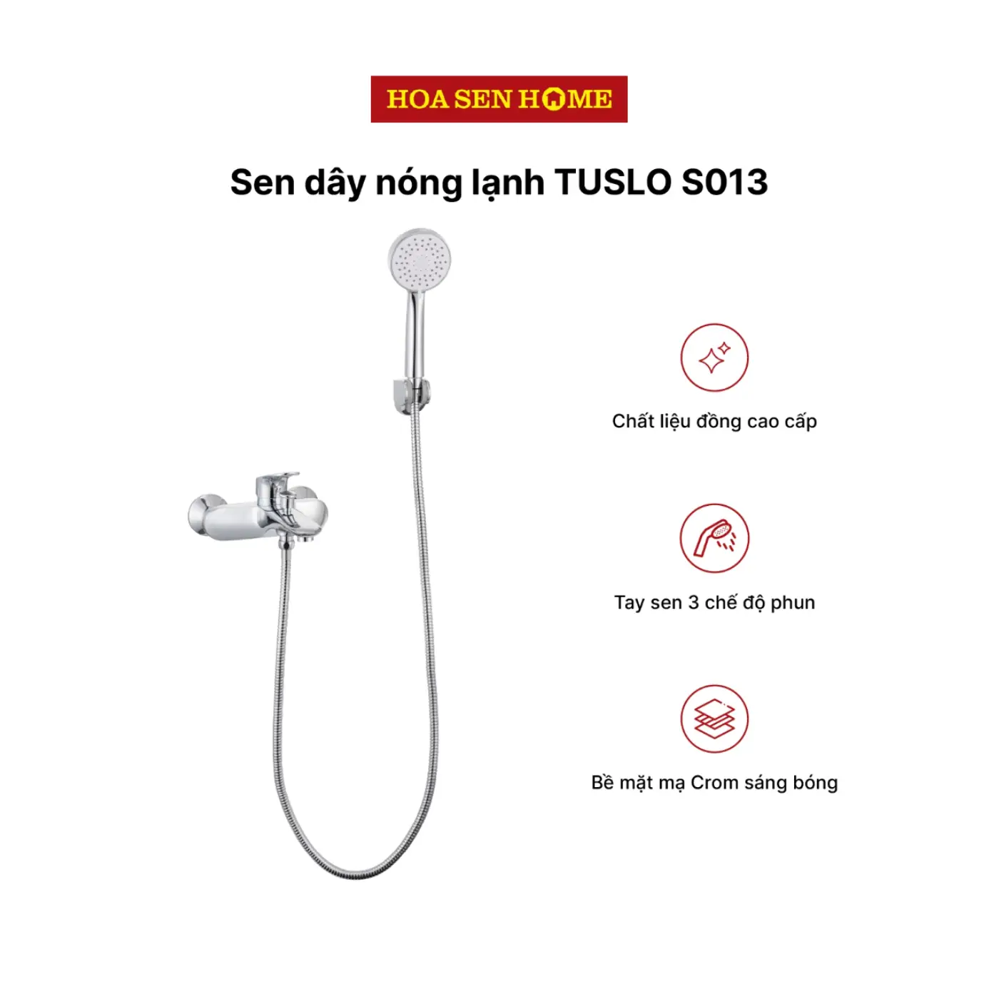 Sen dây nóng lạnh TUSLO S013