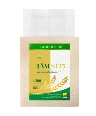 Tấm ST25 Tâm Gạo – Túi 5kg