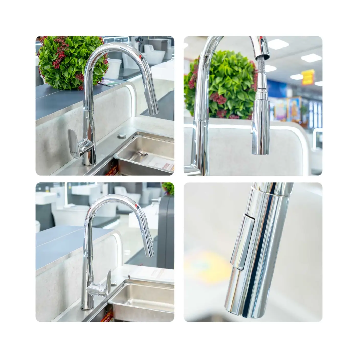 Vòi bếp nóng lạnh TUSLO LUXURY K003 - Ảnh 3